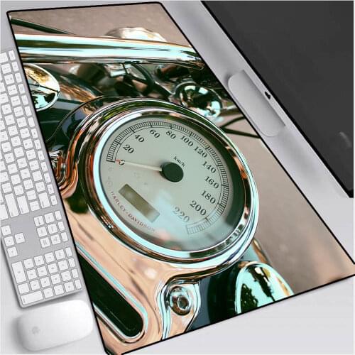 Computer Game Mouse Pad Natural Rubber Non-Slip Speed Version Motorcycle Instrument Home Keyboard Desk Pad Overwatch Mousepad