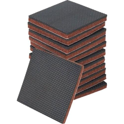 Non Slip Furniture Pads - Premium Furniture Grippers! Best Selfadhesive Feet Furniture Feet - perfect Non Skid Furniture Pad Flo