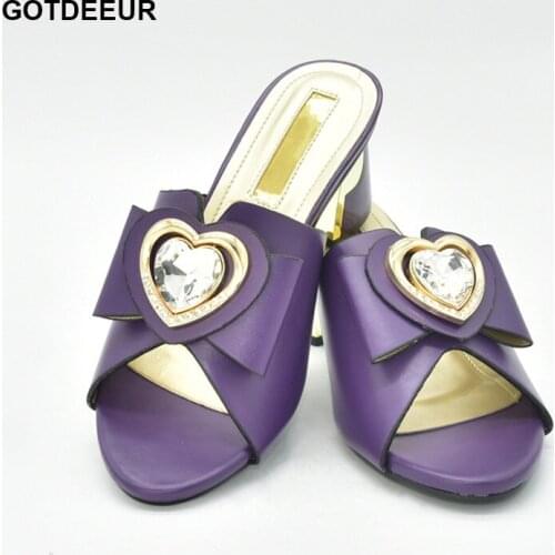 Newest design summer shoes ladies Nigerian ladies wedding high heels ladies high heels African party high heels sandals