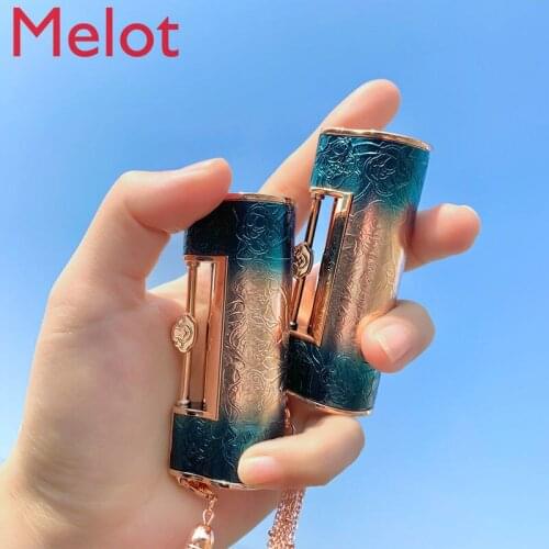 Heart Lock Carved Flowers Do Not Fade No Stain on Cup Student Party Plain Face Matte Finish Velvet Cheap