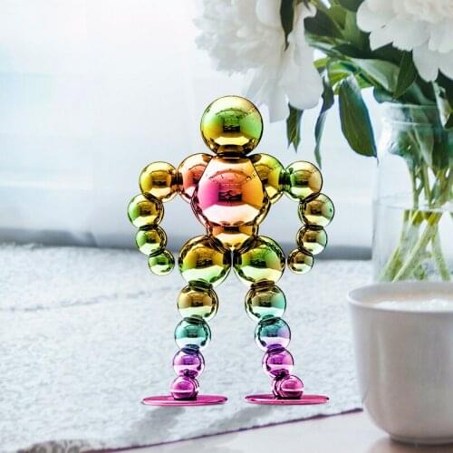 Nordic,Home Decor,Creative Alloy,Steel Warrior,Figurine,Decoration,Desk Top Wine Cabinet Office,Home Decor,Statue,Creative Gifts