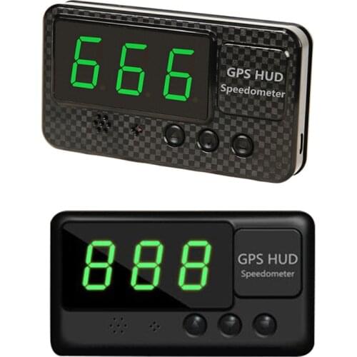 Universal GPS Head Up Display Speedometer Odometer Digital Speed Display MPH over Speed Alarm Clock