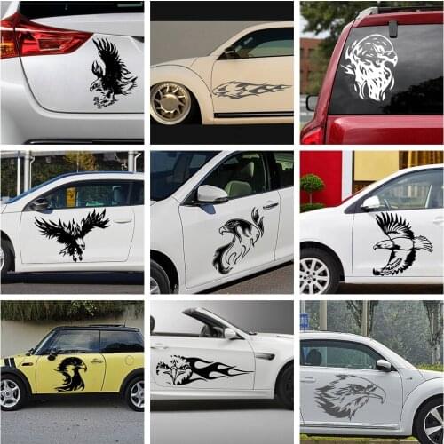 Fun panda Car Sticker Vinyl Car Stickers Cool Car Window Decor Hot Selling