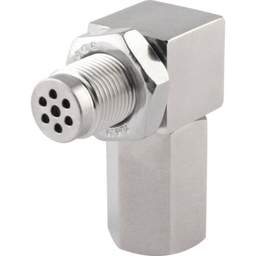 VODOOL 90 Degree Catalytic Converter Car Universal Check Engine Light Eliminator Oxygen O2 Sensor Adapter M18x1.5 Car Accessorie