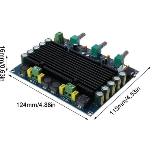XH-M549 TPA3116 150w+150w 2.0 Dual-channel Stereo Digital Amplifier Board E56B