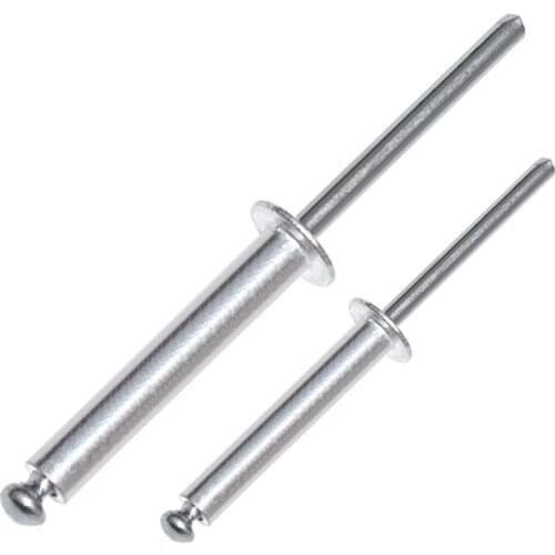 50pcs M2.4x6/8/10/12 M3.2x7/9/11/13 M3x6/8/10/12 Nail Decoration Aluminium Blind Rivets Pop Rivet