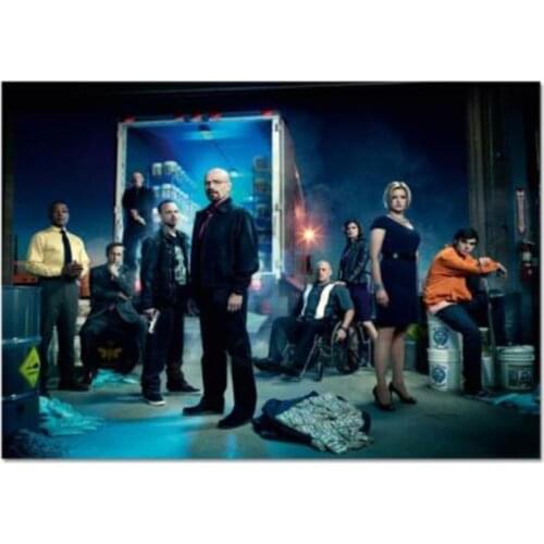 Diamond Painting Breaking Bad Poster Cross Stitch Rhinestones Mosaic Diamond Embroidery Full Set Wall Decor Handmade Gift WG2473