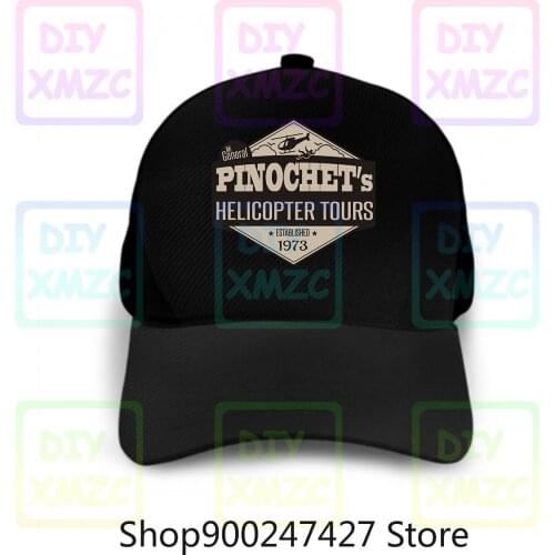 Pinochet Pinochets Helicopter Baseball Cap Tours Established Popular Tagless Hats