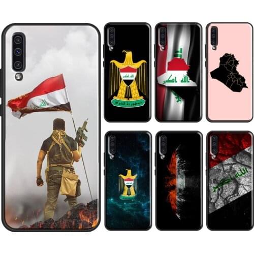 Iraqi Iraq National Flag For Samsung Galaxy A51 A71 A31 A41 A10 A30 A50 A70 A52 M31 A20e A21S A12 M31S Phone Cover