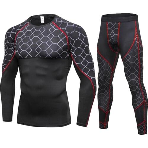 Fanceey Long Johns Winter Thermal Underwear Men Quick Dry Stretch Thermal Underwear for Men Warm Fitness Compression Underwear