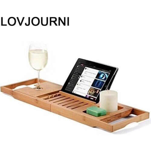 De Bain Douche Rek Bathroom Holder Vassoi Vasca for Book Accessoires Tablette Baignoire Tub Tray Bathtub Accessories Bath Rack