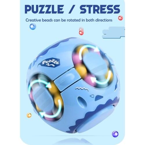 # Fidget Toys For Anxiety Adhd Autism Hamburge Stress Spin Gyroscope 3D Puzzle Intellectual Development Toys juguetes antiestrés