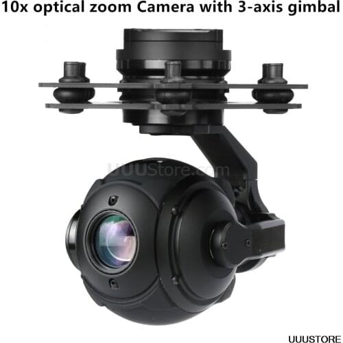 T10X-Pro FPV Spherical 10x optical zoom 1/3 CMOS Camera with 3-axis gimbal upgrade from Tarot PEEPER T10X for FPV RC quadcopter
