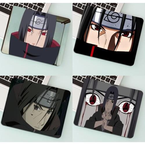 Anime Sharingan Rinnegan Laptop Computer Mousepad Free Shipping Small Mouse Pad Keyboards Mat Gaming Accessories Pc Gamer 22x18