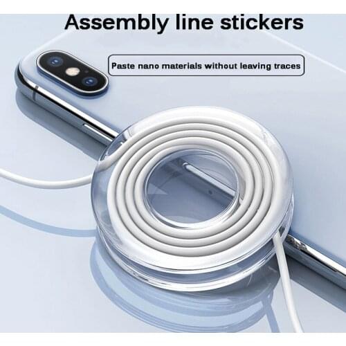 Square/ Round Universal Magic Nano Stickers No Trace Casual Paste Rubber Pad Wall Stickers for home Car Phone Holder Gel Paste
