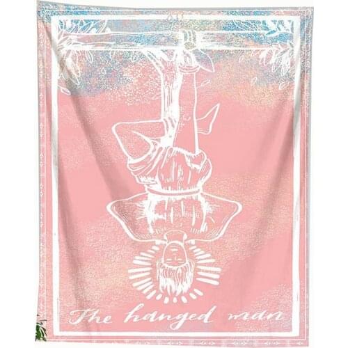 The Hanged Man Tapestry Tarot Wall Hanging Small Tapestry Wall Sheet Tapiz Tarot