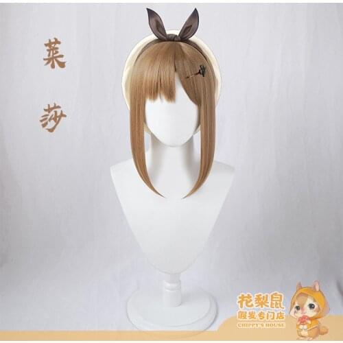 Reisalin Stout Ryza Wig Game Atelier Ryza: Ever Darkness & the Secret Hideout Cosplay Hair Reisalin Stout Ryza Cosplay