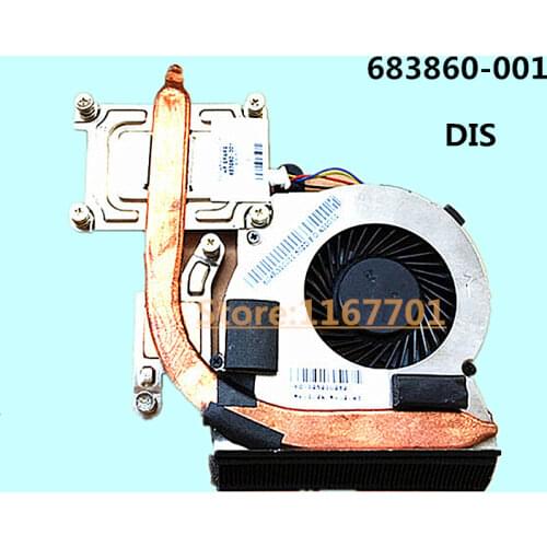 Original Laptop/Notebook CPU Radiator Heatsink&Fan for HP ProBook 4340S 4341S 4345S 4346S intel 683860-001 60.4RS10.011