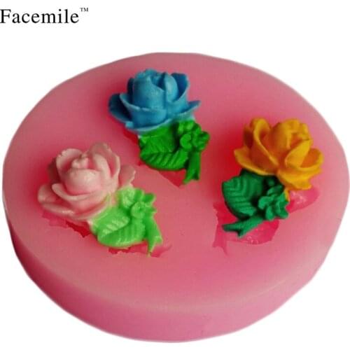 3D silicone Fondant Mold Cake Fondant Decorating Tools Chocolate Mould Silicon Mold baking tool 50-86 Gift