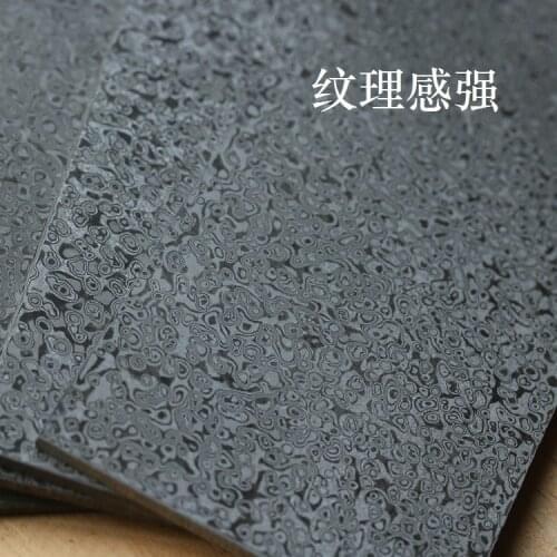 Damascus steel billets bar for rings tags jewellery making soft steel HRC25