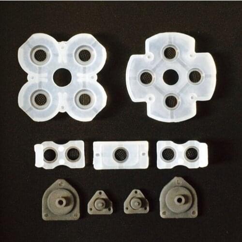 10 SetS Soft Rubber Replacement Silicone Conductive Adhesive Button Pad keypads for Sony PS4 PlayStation DualShock 4 Controller