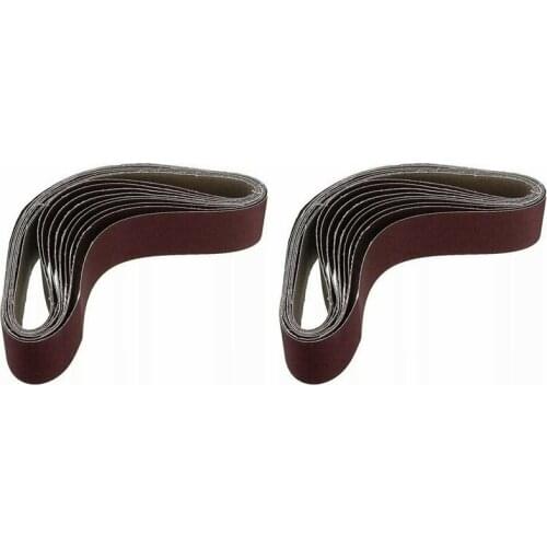 JFBL Hot 20Pack 686X50mm Sanding Belts 600 Grit/ 320 Grit Aluminium Oxide Sander Sanding Belts
