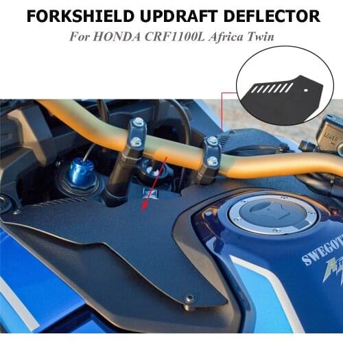 CRF1100L Motorcycle Accessories Forkshield Updraft Deflector For HONDA CRF 1100L CRF 1100 L Africa Twin adventure sports 2020