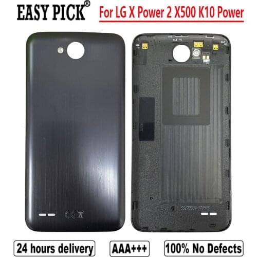 For LG X Power 2 M320TV X500 K10 Power M320 M320F M320N Battery Cover Back Rear Door Housing Back House For LG X power 3 X510WM
