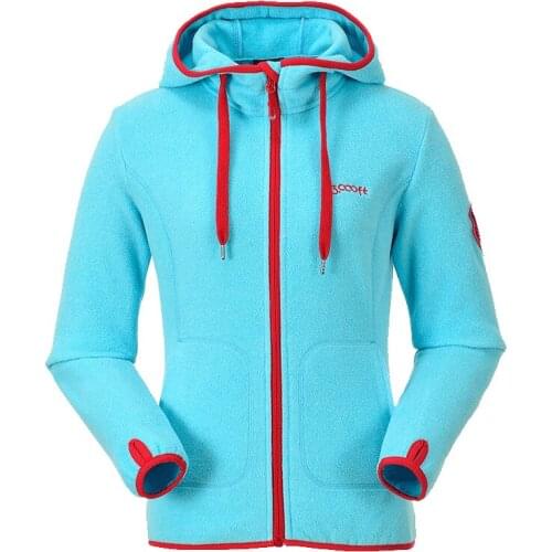 Men Women Outdoor Hiking Fleece Jacket Spring Autumn Riding Fishing Climbing Travel Windproof Warm Coat Thin Cardigan Outerwear