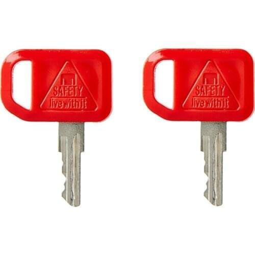 2 Pcs JDR Ignition Key For John Deere Heavy Equipment And Tractors Replaces AR51481