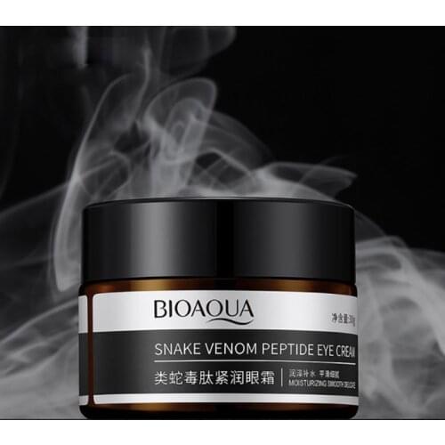 Snake Venom Peptide Niacinamide Eye Cream Bags Removal Dark Circles Antiarrugas Pod Oczy Night Creme Anti Rugas Ride Olhos