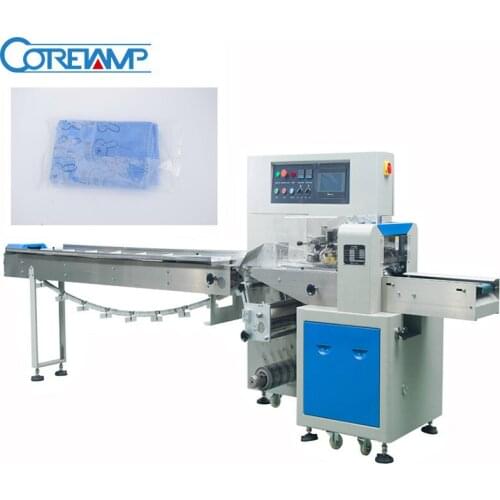 Towel / Plaid / Tulle Flow Wrap Packing Machine