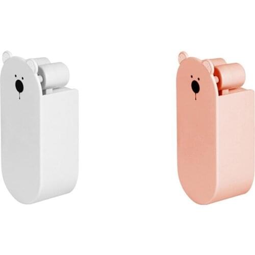 Personal Dual Head Fan Mini Portable Pocket Fan Powerful Handheld Foldable Fan for Office Travel Hiking Camping