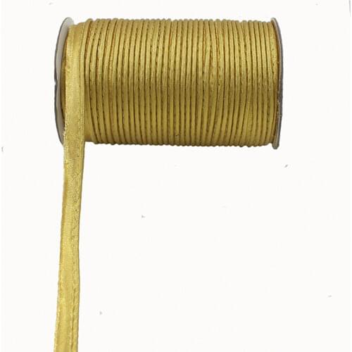 Polyester 1/2"(12mm) Bias Cord Tape Bias Binding For DIY Garment Sewing And Trimming 25yard/roll
