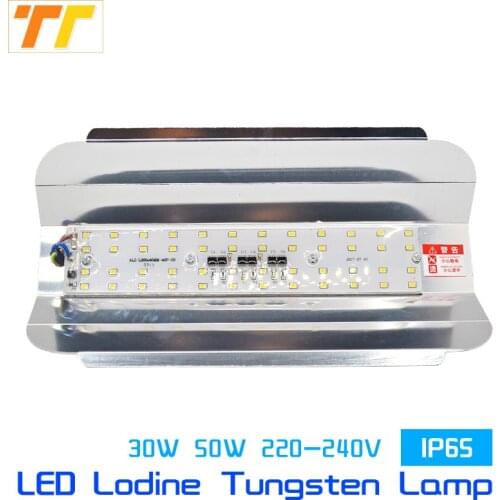 Led Flood Light 50W 100W Halogen Lamp Bulb replace Iodine Wall Spotlight Floodlight Tungsten Construction Outdoor Lighting 220V