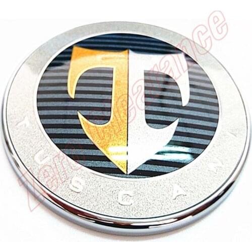2PCS Front and Rear Boot Badges Hood Trunk Logo Car T Logo Emblem for Hyundai Tiburon Coupe 2002-2008 863202C700 863302C000