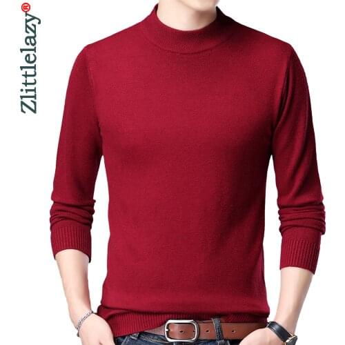 2020 brand casual knitted o neck sweater men pullover clothing fashion clothes knit winter warm mens sweaters pullovers 81380