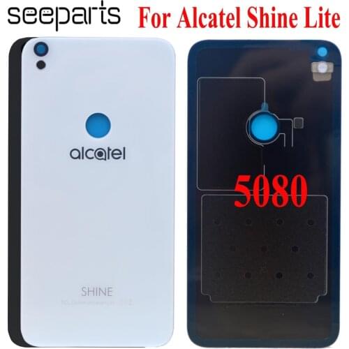 5.0" For Alcatel Shine Lite Back Battery Housing Cover Door Rear cover Replacement For Alcatel Shine Lite 5080 Back Cove Housing