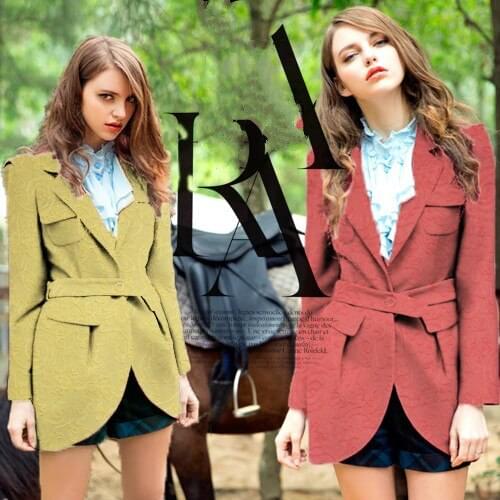 Free shipping! High-end fabrics thick winter knitted cashmere coat wholesale high quality wool cloth