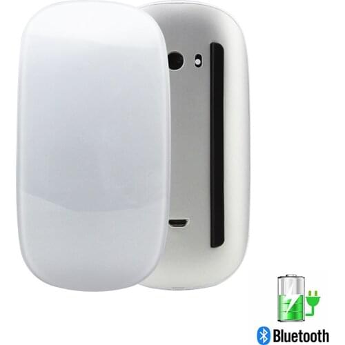 Bluetooth 5.0 Wireless Mouse Rechargeable Touch Laser Ultra thin Mause 1600DPI Quiet Office Computer Slim Mice For Apple Macbook