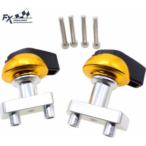 FXCNC Aluminum Motorcycles Frame Sliders Crash Pad Cover Falling Protector Protective Guard For KAWASAKI Z800 Accessories