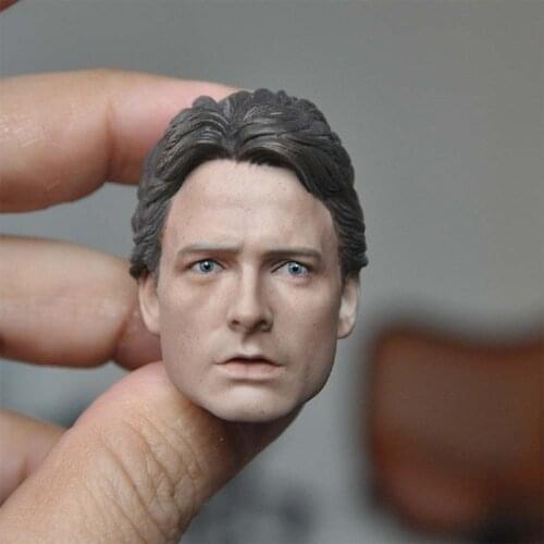 Delicate Painting 1/6 Back To The Future Marty McFly Head Sculpt Fit 12" Figure