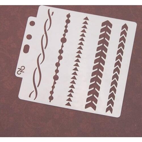 Vertica Up arrow Sticker Painting Stencils for Diy Scrapbooking Stamps Home Decor Paper Card Template Decoration Album Craft Art