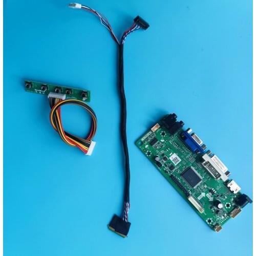Controller board kit for BT156GW01 V.4/V.A/V.6 1366*768 15.6" LCD LED panel HDMI-compatible audio M.NT68676 VGA DVI LVDS