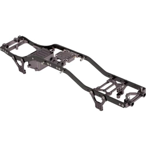 Aluminum & Carbon RC Rock Crawler Chassis Frame Kit for 1:10 Axial SCX10 D90