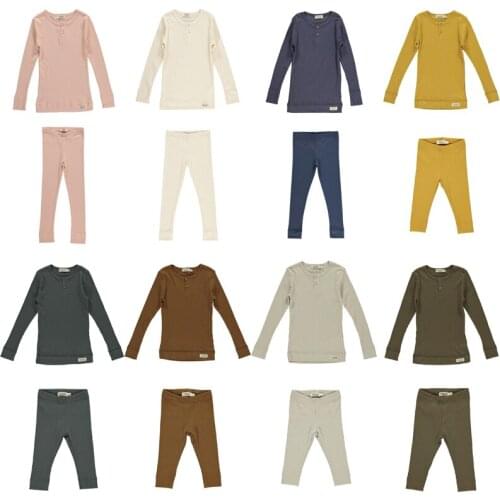 Mar Kids Leggings Modal Cotton New spring Autumn Boys Girls Solid Pant Baby Child Fashion LeggingsTrousers Winter