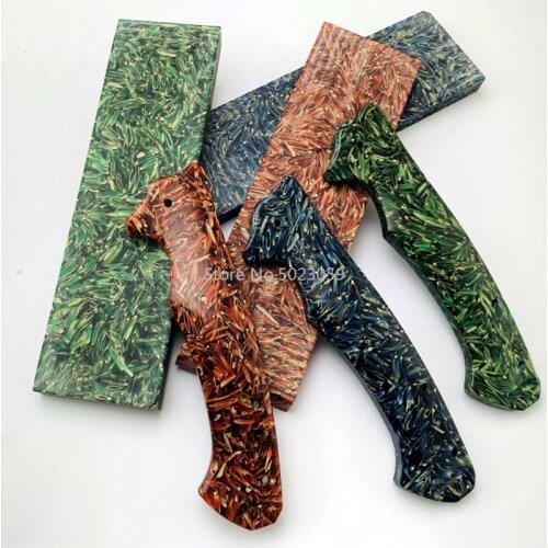 1Piece Composite resin Knife shank material for DIY Knife handle Craft Supplies 120x40x5MM