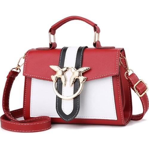 Mode Kleine Flap Lederen Schoudertassen Vrouwen Mooie Vrouwen Handtassen Crossbody Messenger Bag Voor Vrouwelijke