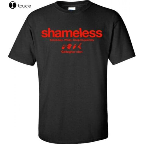 Shameless Adult Men T-Shirts Graphic Shirt Short Sleeve Soft Cotton Top Tees
