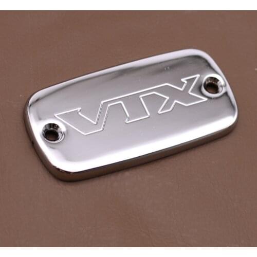 Front Billet Brake Master Cylinder Fluid Reservoir Cover Oil Cap For HONDA VTX 1800 VTX1800 2002 03 04 05 06 07 08 09 10 2011